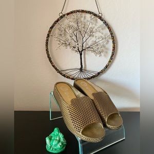 Jeffery Campbell Havana Last Fling Wedge Sandals